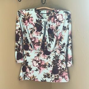 EUC pinup couture Malia Bella Roses top